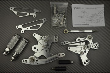 Platines Commandes Reculées KAWASAKI Z1000 / R / Z1000SX / NINJA 1000 SX 2010 - 2024