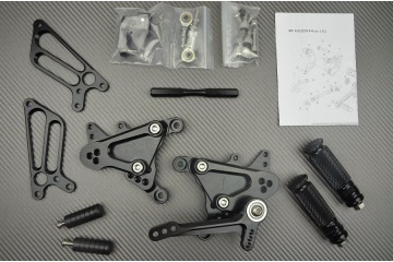 Estriberas retrasadas regulables MV AGUSTA F4 750 / 1000 / 1078 / BRUTALE 2001 - 2010