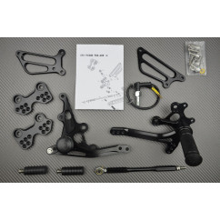 Platines Commandes Reculées SUZUKI GSXR 600 / 750 / 1000 / SV / SVS 650 / 1000 2003 - 2013
