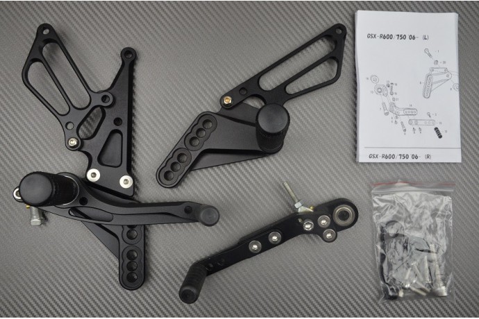 Rearsets SUZUKI GSXR 600 / 750 2006 - 2010