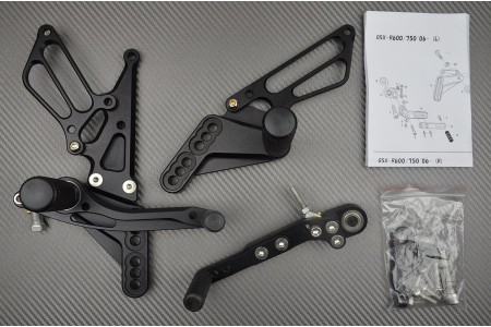 Platines Commandes Reculées SUZUKI GSXR 600 / 750 2006 - 2010