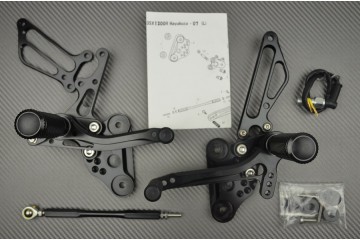 Platines Commandes Reculées SUZUKI HAYABUSA GSXR 1300 1999 - 2007