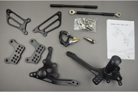 Platines Commandes Reculées TRIUMPH DAYTONA / SPRINT RS / SPEED TRIPLE 955 / 1050 1997 - 2010