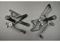 Platines Commandes Reculées TRIUMPH DAYTONA / SPRINT RS / SPEED TRIPLE 955 / 1050 1997 - 2010