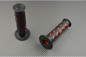 Pair of Rubber Handlebar Grips 22 / 24mm
