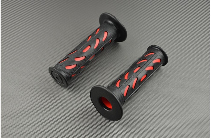 Paire de Poignées caoutchouc 22 / 24mm Paire de Poignées caoutchouc 22 / 24mm