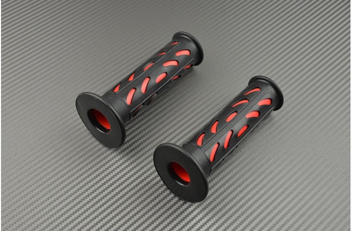Paire de Poignées caoutchouc 22 / 24mm Paire de Poignées caoutchouc 22 / 24mm