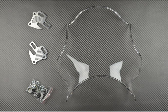 Windschild polycarbonat Windschutzscheibe für alle Roadster Runde Scheinwerfer Windschild polycarbonat Windschutzscheibe für alle Roadster Runde Scheinwerfer