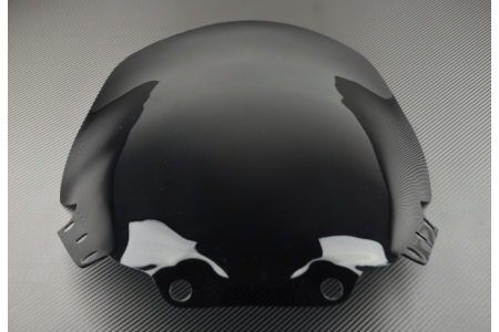 Bulle Sport fumée noire PVC PIAGGIO MP3 125 / 250 / 300 / 400 2007 - 2012