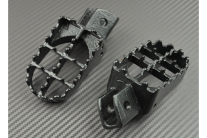 Coppia pedane poggiapiedi motocross per Yamaha PW 50 80 XTE XT 600