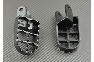 Paire de Repose-pieds Cross Honda XR 250 400 600 650