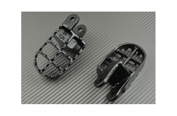 Paire de Repose-pieds Cross Honda XR 250 400 600 650 Paire de Repose-pieds Cross Honda XR 250 400 600 650
