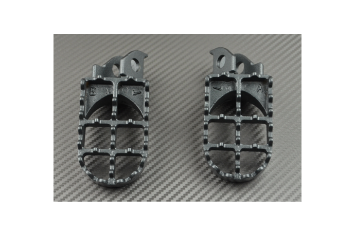 Paire de Repose-pieds Cross Suzuki DR 250 350 650 Paire de Repose-pieds Cross Suzuki DR 250 350 650