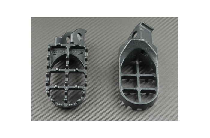 Paire de Repose-pieds Cross Suzuki DR 250 350 650 Paire de Repose-pieds Cross Suzuki DR 250 350 650