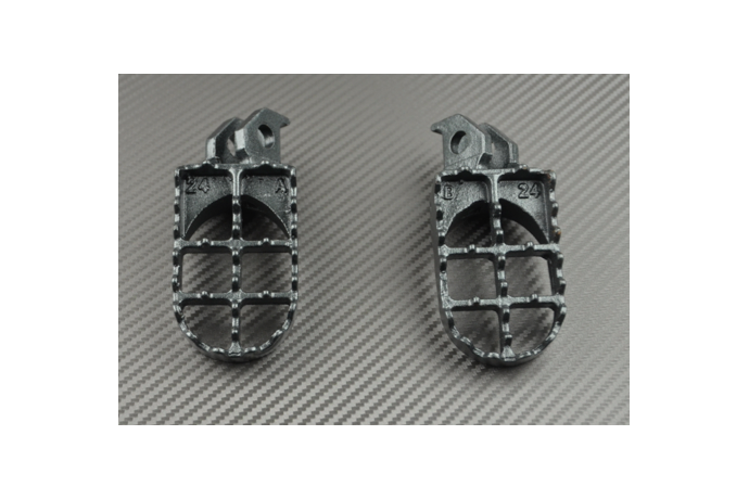 Paar Motocross Fußrasten für Suzuki RM85 DRZ KLX 125 Paar Motocross Fußrasten für Suzuki RM85 DRZ KLX 125