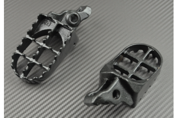 Pair of dirtbike footrests Honda CR CRF 250 450 125 250 Pair of dirtbike footrests Honda CR CRF 250 450 125 250