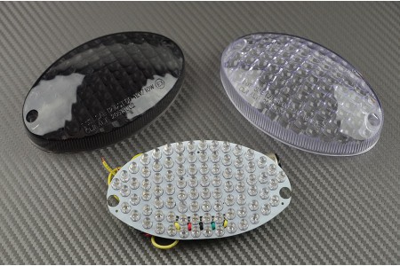 Luz de freno led con intermitentes integrados Buell XB9 XB12