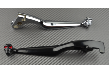 Pareja de palancas Calavera para  Honda Shadow Magna...