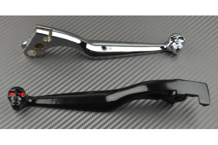 Pareja de palancas Calavera para  Honda Shadow Magna...