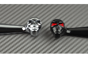 Pair of Skull Design Levers for many Honda Shadow Magna... Pair of Skull Design Levers for many Honda Shadow Magna...