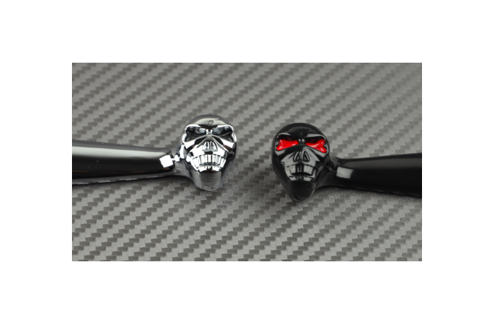 Pair of Skull Design Levers for many Honda Shadow Magna... Pair of Skull Design Levers for many Honda Shadow Magna...