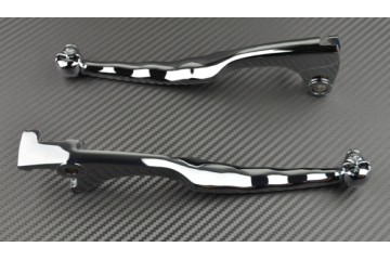 Paire de leviers tête de mort Suzuki Marauder Boulevard Volusia
