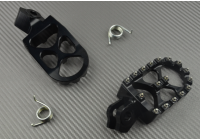PAIR of ANODISED dirtbike footrests Many KTM