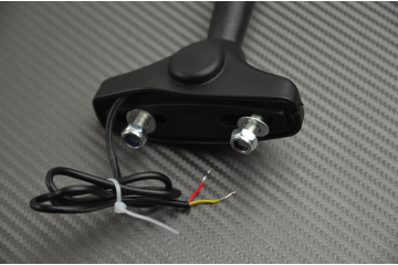 Pair of "Universal" Rearview Mirrors with Integrated Turn Signals for Sportbikes / Sport GT Pair of "Universal" Rearview Mirrors with Integrated Turn Signals for Sportbikes / Sport GT