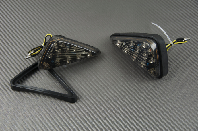 Paire de clignotants LED goutte d'eau Universels