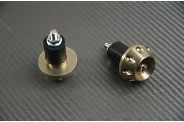 Pair of Handlebar Caps - Bronze Color Pair of Handlebar Caps - Bronze Color