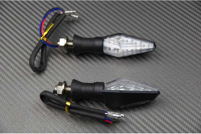 Ein Paar Universal LED-Blinker (Leuchtdiode)