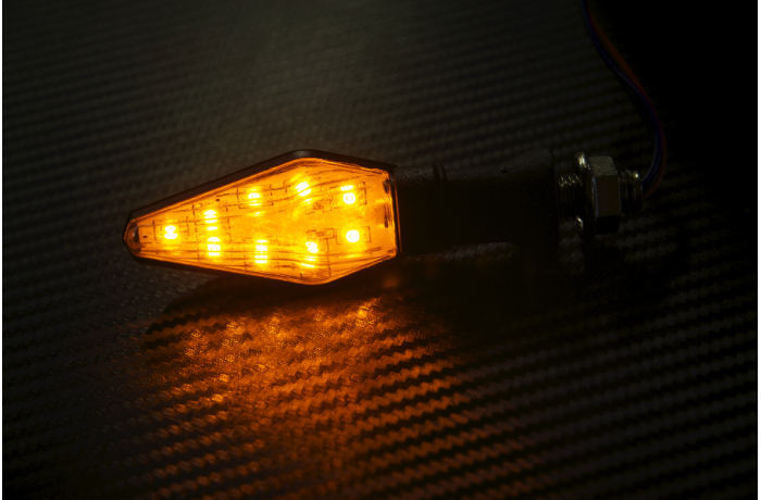 Ein Paar Universal LED-Blinker (Leuchtdiode)