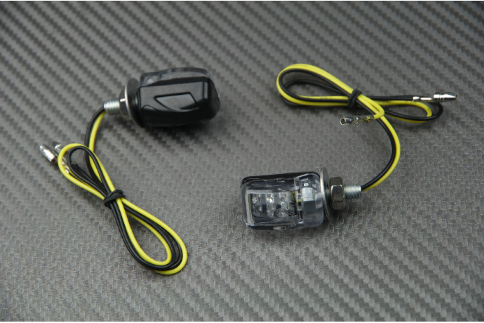 Pareja de mini-intermitentes LED universales