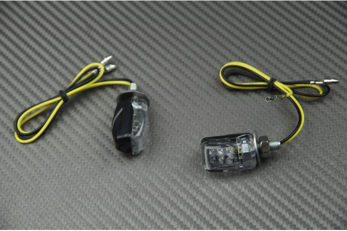 Pareja de mini-intermitentes LED universales