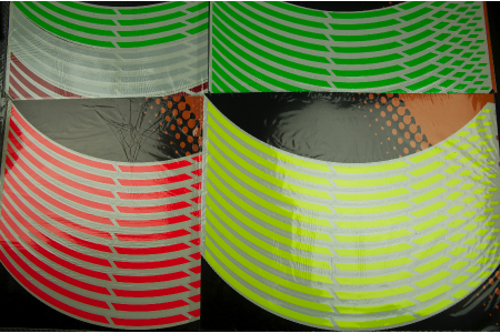 Liseret de jante universel Fluorescent