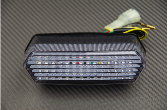 Feu Stop Led Clignotants Intégrés HONDA MSX CBR650F / CB650F / CTX 700 / NC 750 2014 - 2023 Feu Stop Led Clignotants Intégrés HONDA MSX CBR650F / CB650F / CTX 700 / NC 750 2014 - 2023