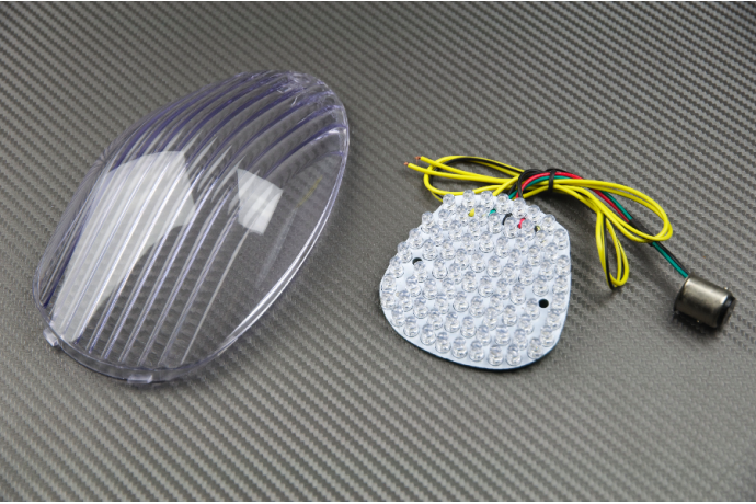 Luz de freno led con intermitentes integrados KAWASAKI VULCAN VN 900 2006 - 2016 Luz de freno led con intermitentes integrados KAWASAKI VULCAN VN 900 2006 - 2016