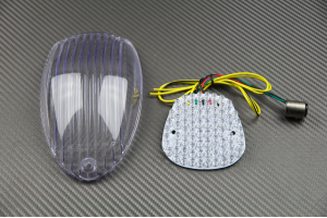 Luz de freno led con intermitentes integrados KAWASAKI VULCAN VN 900 2006 - 2016 Luz de freno led con intermitentes integrados KAWASAKI VULCAN VN 900 2006 - 2016