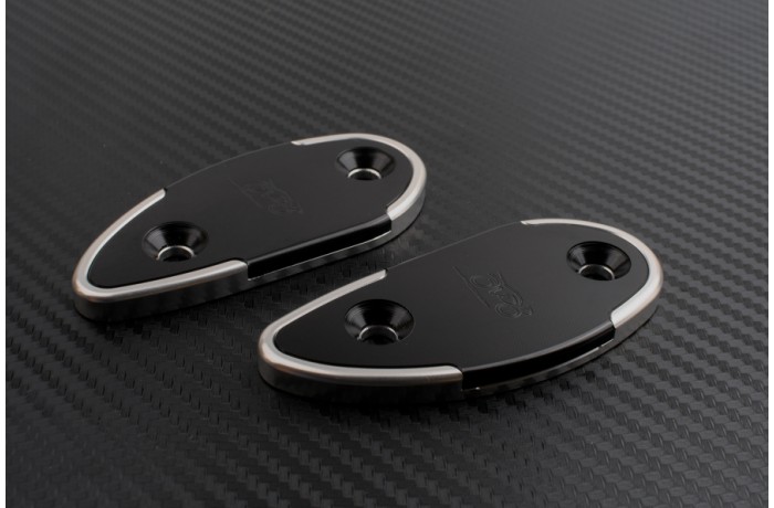Rearview Mirrors Block Off Plates TRIUMPH - UNIK by Avdb Rearview Mirrors Block Off Plates TRIUMPH - UNIK by Avdb