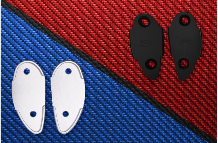 Rearview Mirrors Block Off Plates TRIUMPH - UNIK by Avdb Rearview Mirrors Block Off Plates TRIUMPH - UNIK by Avdb