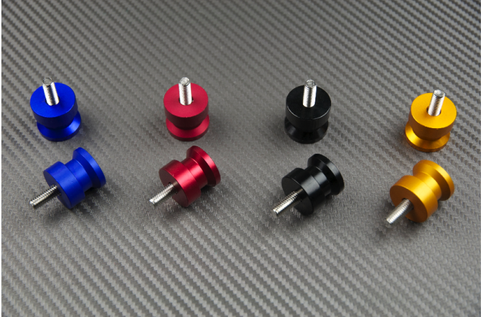 PAIR OF UNIVERSAL M6 SWING ARM SPOOLS