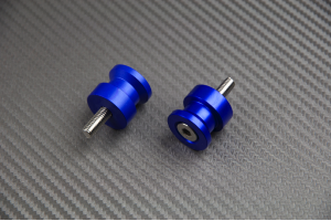 PAIR OF UNIVERSAL M6 SWING ARM SPOOLS PAIR OF UNIVERSAL M6 SWING ARM SPOOLS