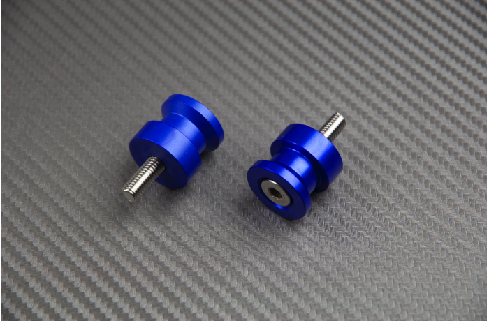 PAIR OF UNIVERSAL M6 SWING ARM SPOOLS PAIR OF UNIVERSAL M6 SWING ARM SPOOLS