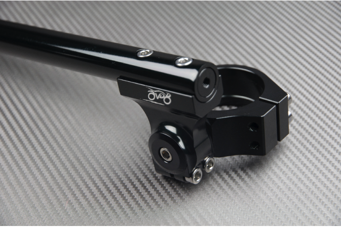 Pair of Reclining and raising AVDB Clip-On Handlebars 37 mm Pair of Reclining and raising AVDB Clip-On Handlebars 37 mm