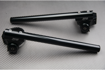 Pair of Reclining and raising AVDB Clip-On Handlebars 41 mm