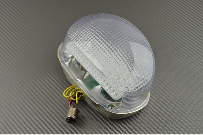 Feu stop Led Clignotants Intégrés TRIUMPH TT600 / Speed Four / Speed Triple 955 / Sprint RS ST 1999 - 2006 Feu stop Led Clignotants Intégrés TRIUMPH TT600 / Speed Four / Speed Triple 955 / Sprint RS ST 1999 - 2006