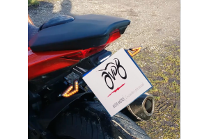 Pair of Universal LED Turn Signals - Hole Design