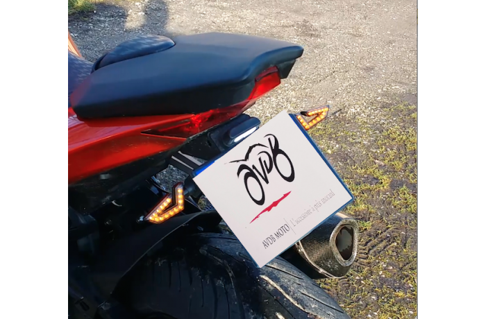 Pair of Universal LED Turn Signals - Hole Design
