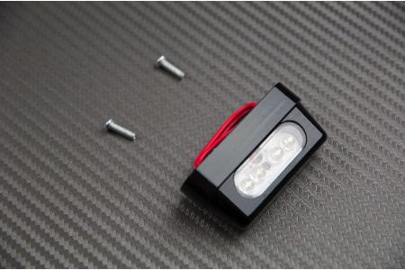 Eclairage de plaque 4 LED sans vis filetées