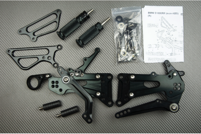 Fussrastenanlage BMW S1000RR / HP4 / S1000R 2009 - 2020 Fussrastenanlage BMW S1000RR / HP4 / S1000R 2009 - 2020